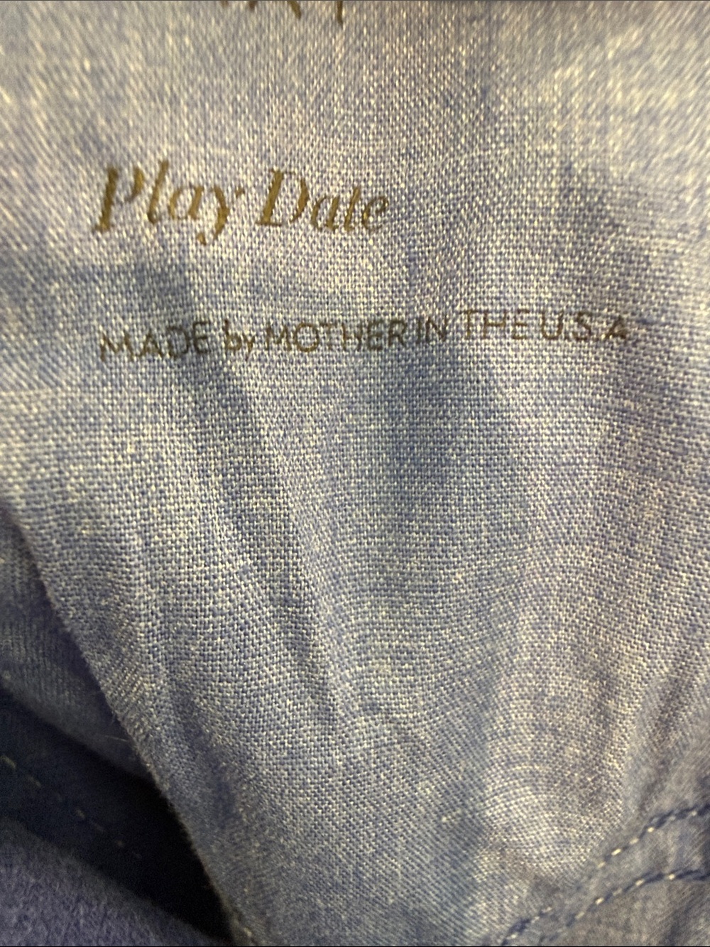 MOTHER women’s jeans The Stunner Ankle Fray in Play Date - Picture 7 of 9